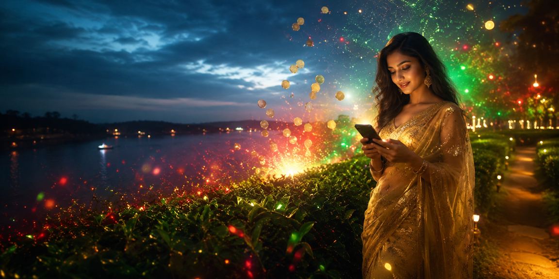 কুমিল্লায় শাড়ি পরা ব্যবহারকারী মোবাইলে ক্যাসিনো ও পেমেন্ট ব্যবহার করছেন